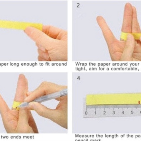 Gold Pink  Birthstone Ring October Sizes 5 6 7 8 9 10 teardrop stone - Picture 8 of 10